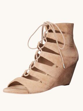 Sam Edelman Santina Gladiator Wedge Sandal in Tan